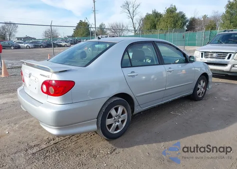 2008 Toyota Corolla S z USA, uszkodzony, nr VIN 2T1BR32E68C869356
